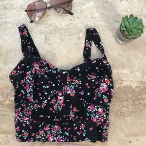 Bethany Mota Floral Bandeau